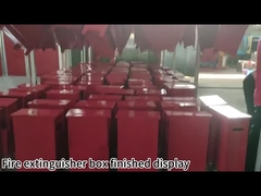 Τελειωμένη οθόνη του κουτιού πυροσβεστήρα