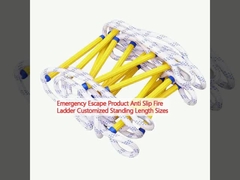 Προϊόν απόδρασης έκτακτης ανάγκης Αντιστροφή πυρκαγιάς σκάλα Προσαρμοσμένα μεγέθη σε όρθιο μήκος
