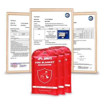 Customizable Fire Blanket - 100% Glass Fiber, EN 1869 Compliant | Size & Packaging Options Available